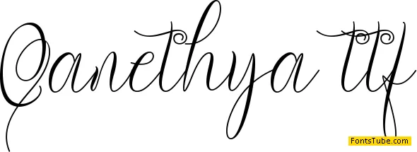 Qanethya Font