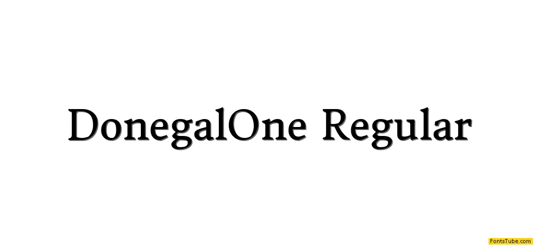 Donegal One Font
