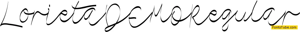 Lorieta DEMO Font
