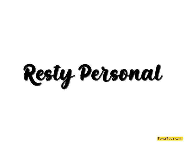Resty Font