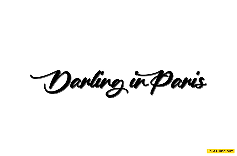 Darling in Paris