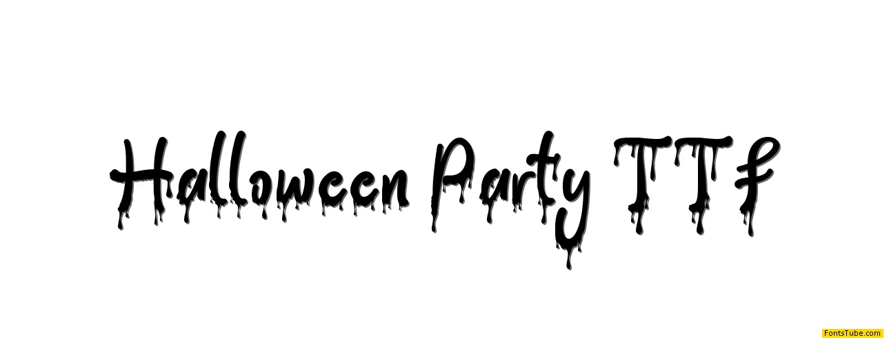 Halloween Party Font