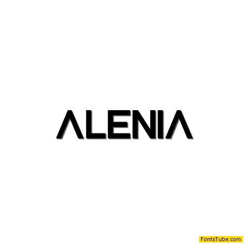 Alenia Font