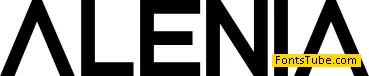 Alenia Font