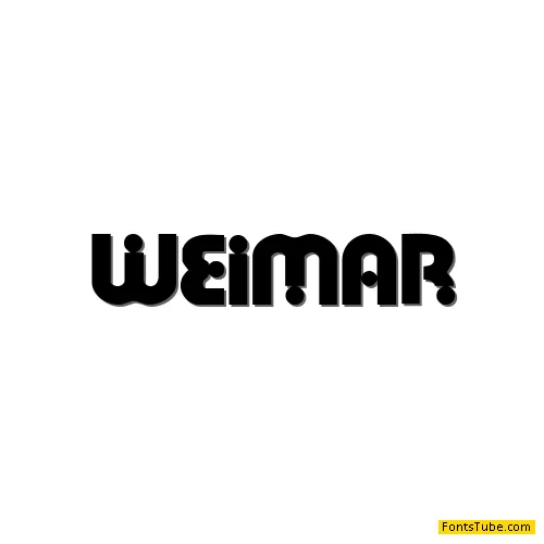 Weimar Font