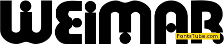 Weimar Font