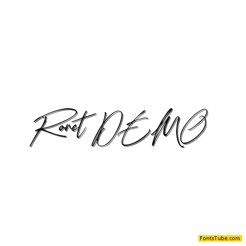 Ronet DEMO Font