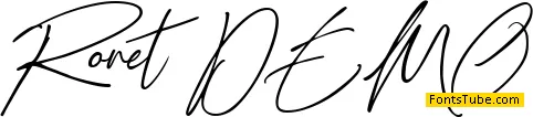 Ronet DEMO Font