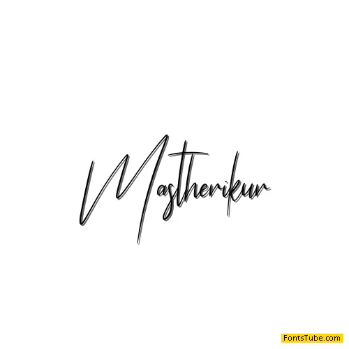 Mastherikur Font