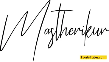 Mastherikur Font