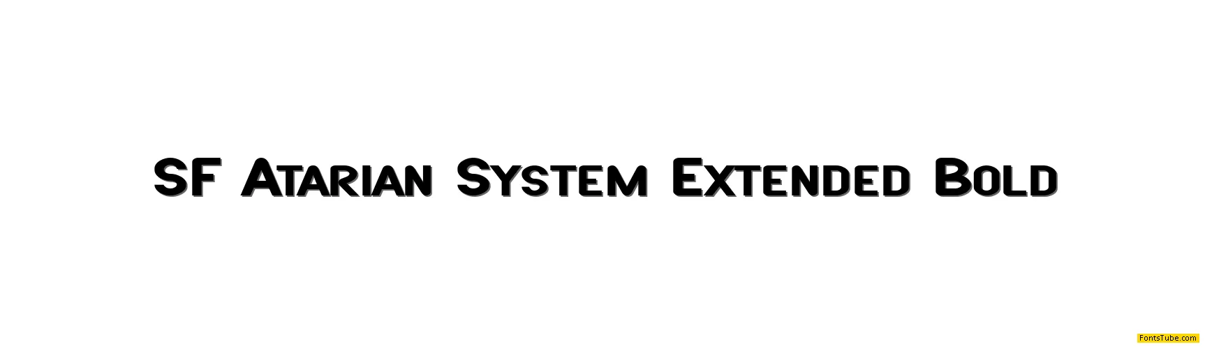SF Atarian System Font Family