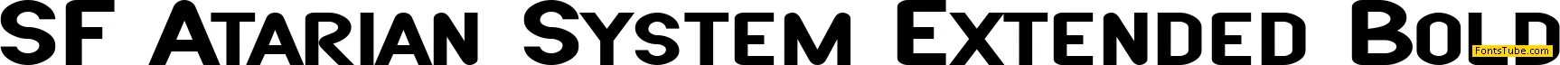 SF Atarian System Font Family