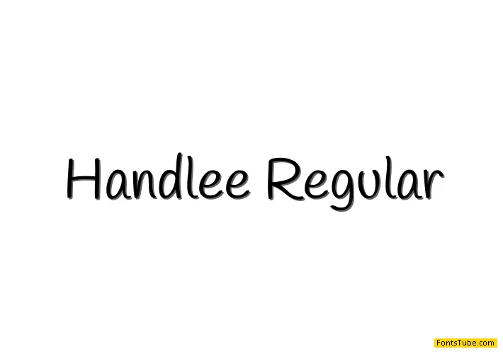 Handlee Font