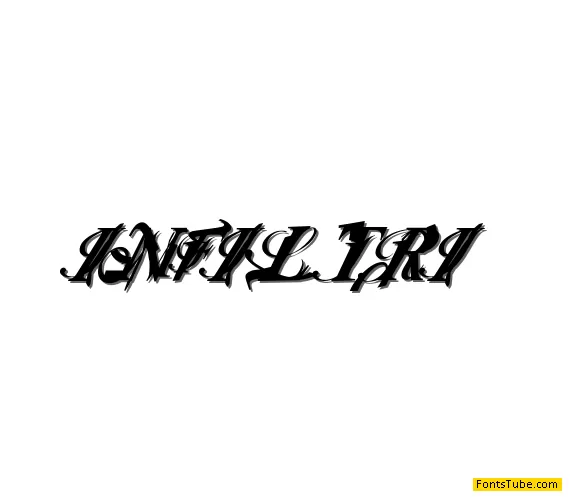 Infiltrace Font