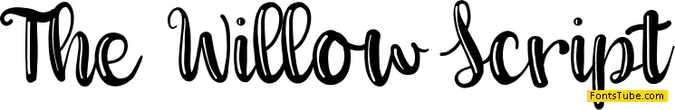 Willow Script Font