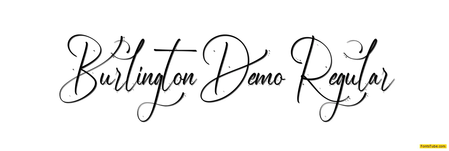 Burlington Demo Font