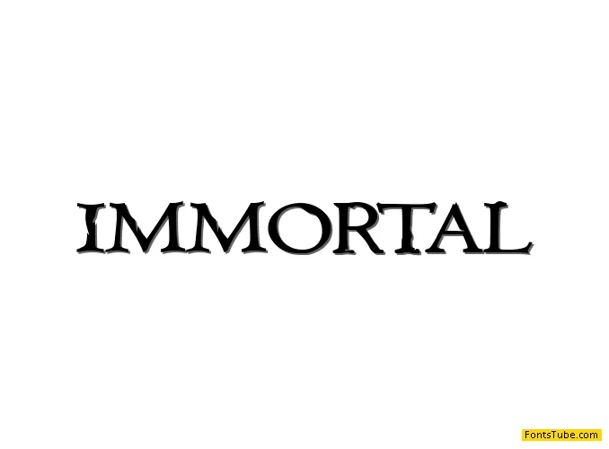 Immortal Font Family