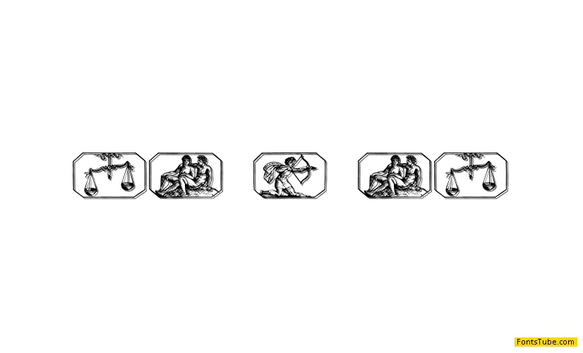 Tierkreis 2 Font