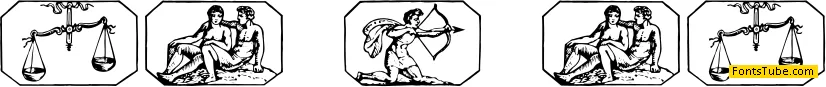 Tierkreis 2 Font
