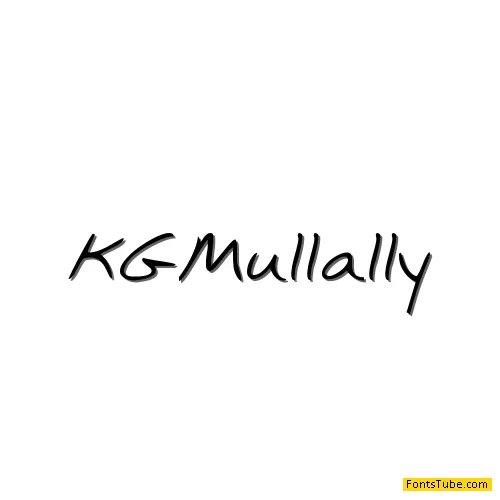 KG Mullally Font