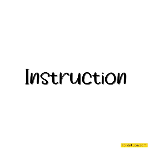 Instruction