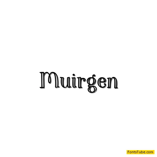 Muirgen Font