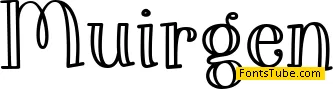 Muirgen Font