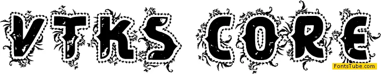 VTKS CORE Font