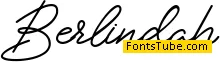 Berlindah Font