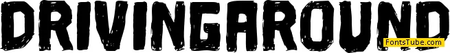 Driving Around Font