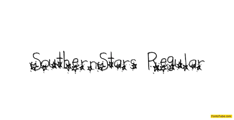 Southern Stars Font