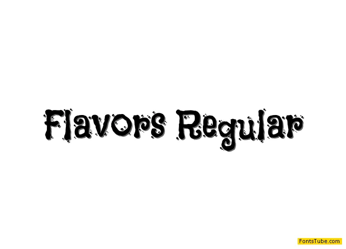 Flavors Font