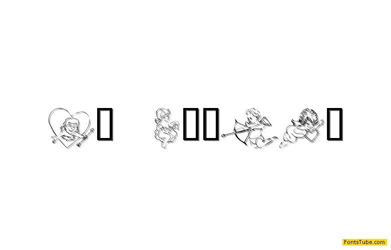 KR Cupids Font