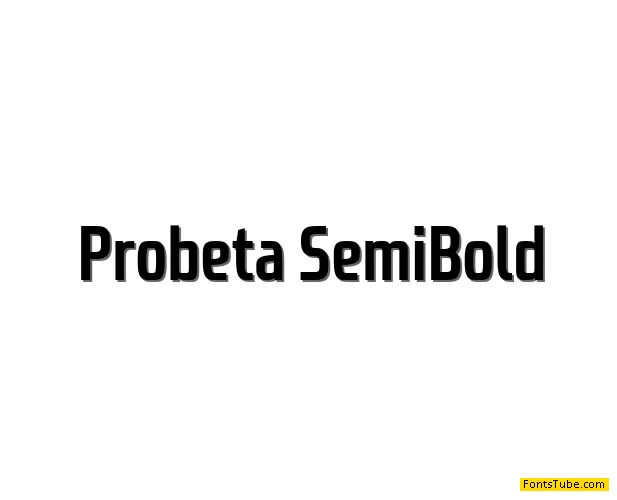 Probeta Font Family
