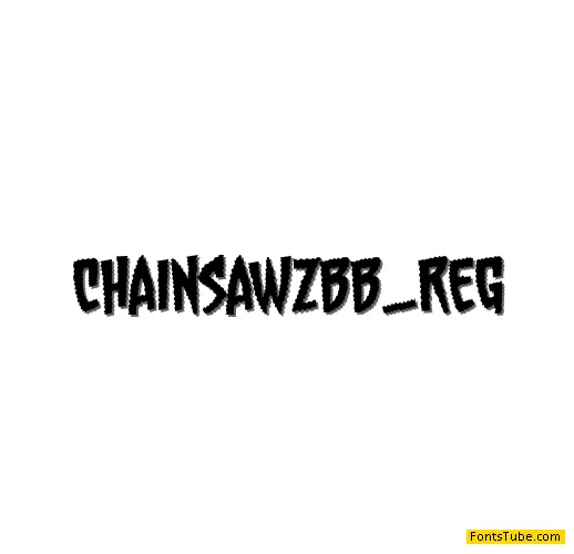 Chainsawz BB Font Family