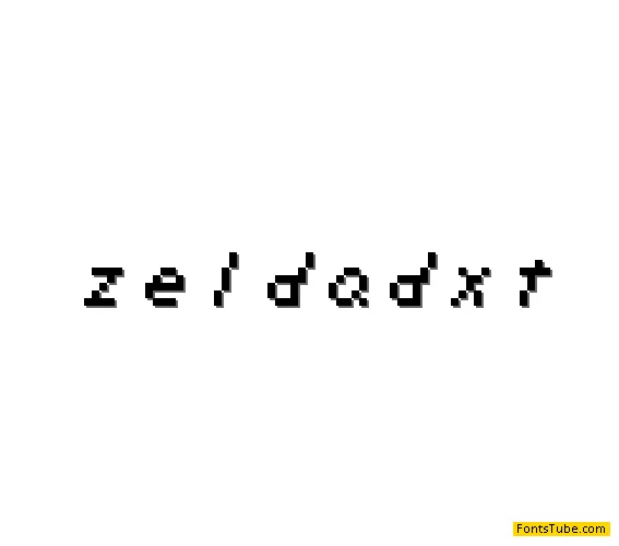 Zelda DX TT BRK Font