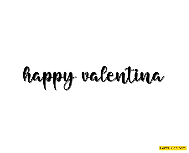 Happy Valentina