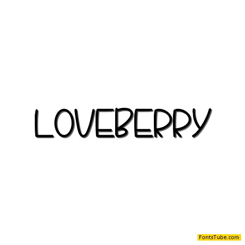 Loveberry Font