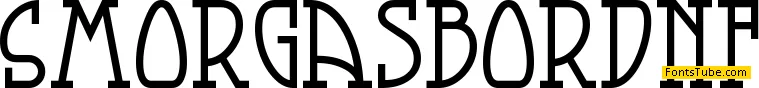 Smorgasbord NF Font