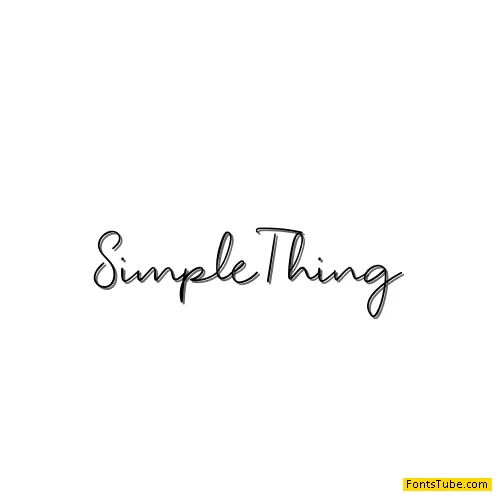 Simple Thing