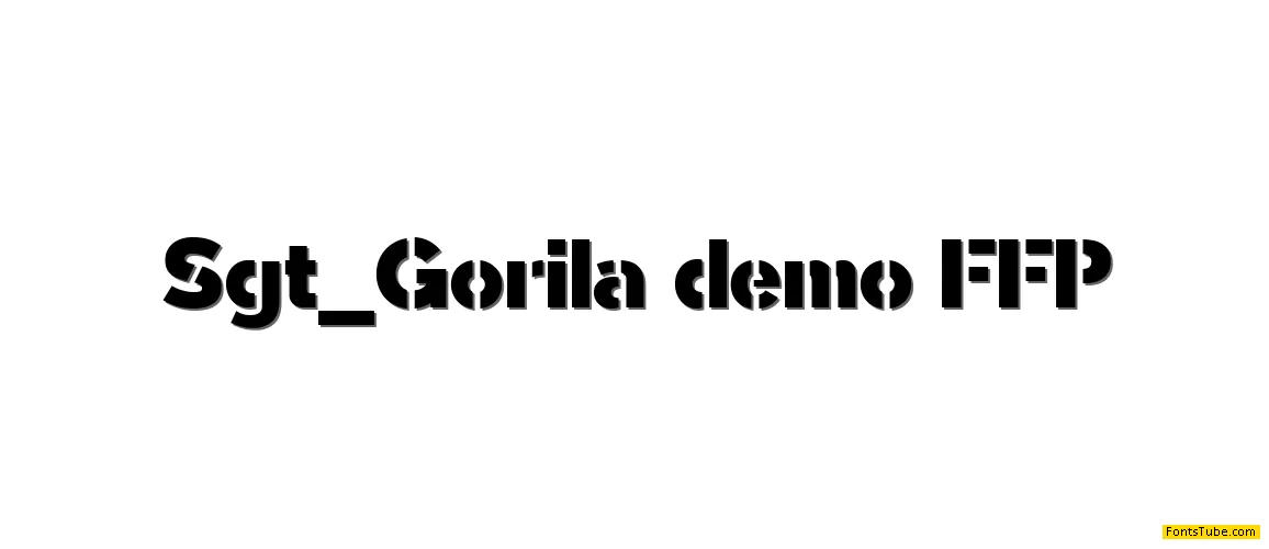 Sargento Gorila Font