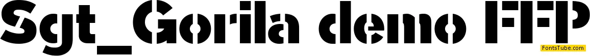 Sargento Gorila Font