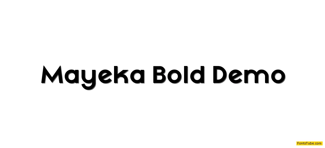 Mayeka Font Family