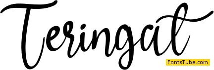 Teringat Font