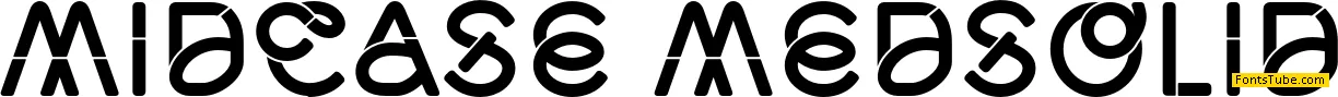 Middlecase Font Family