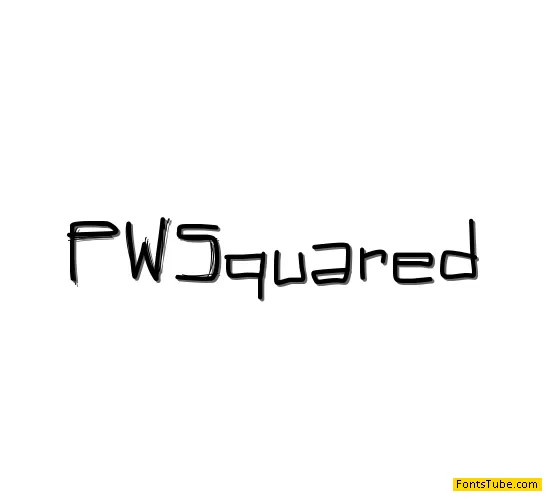 PWSquared Font