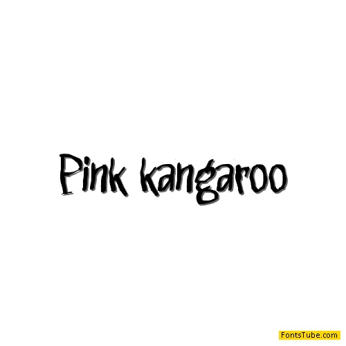 Pink Kangaroo Font