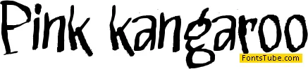 Pink Kangaroo Font