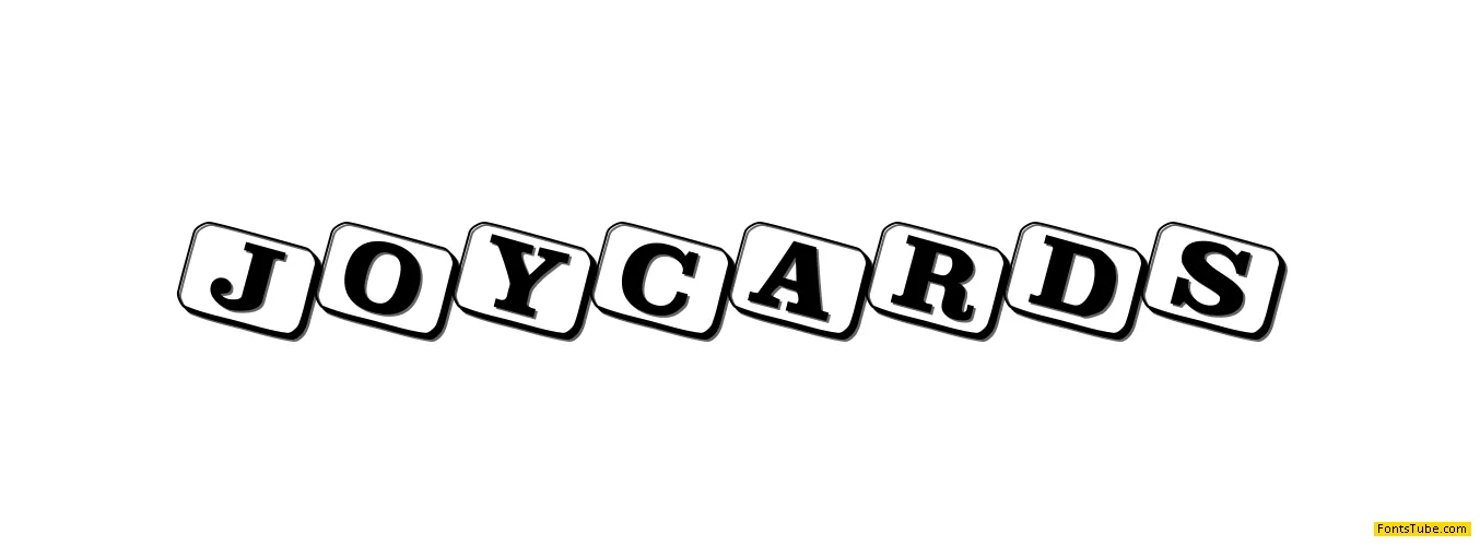 JoyCards Font