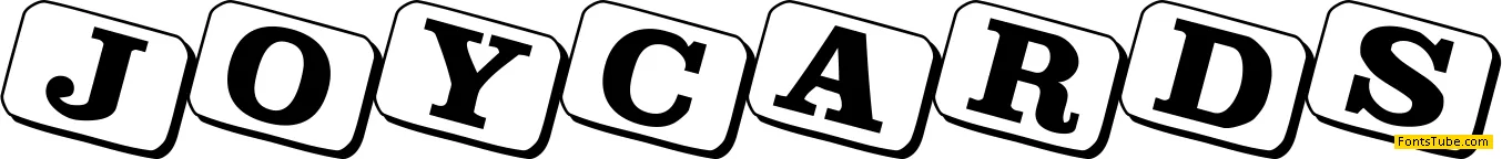 JoyCards Font